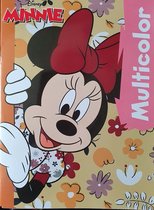 Disney Minnie Mouse Multicolor kleurboek met voorbeeld in kleur