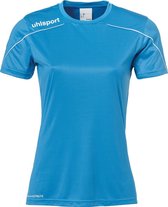 Uhlsport Stream 22 Maillot Manches Courtes Femme - Cyan / Wit | Taille M.