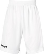 Kempa Player Long Shorts Wit-Zwart Maat L
