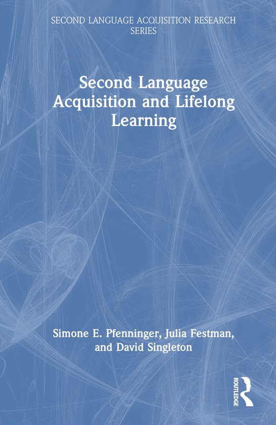 Second Language Acquisition Research Series- Second Language ... - cover