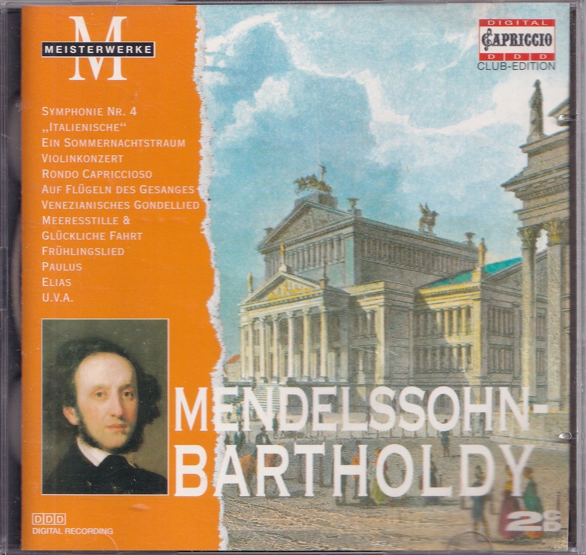 Werken van Felix Mendelssohn-Bartholdy - Diverse orkesten