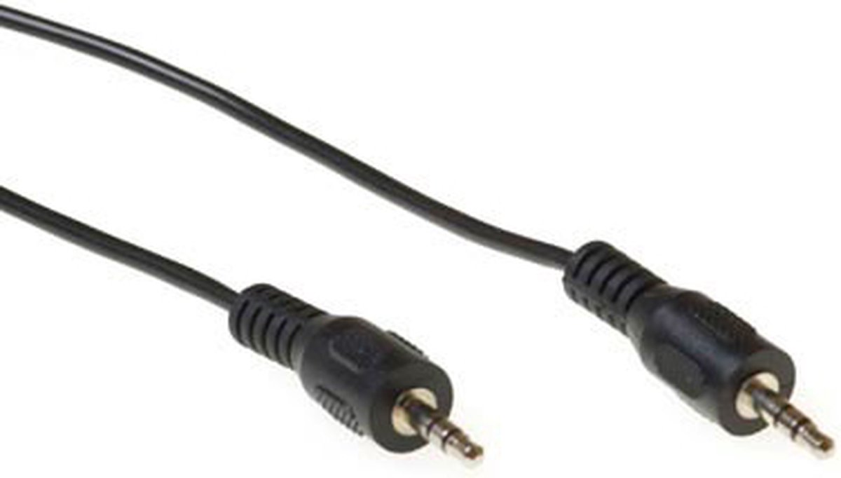 ACT AK2037 3,5mm Stereo Jack Aansluitkabel Male - Male - 5 meter