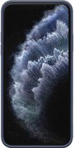 Coque en Siliconen Smartphonica pour coque iPhone 11 Pro avec intérieur souple - Bleu foncé / Coque arrière