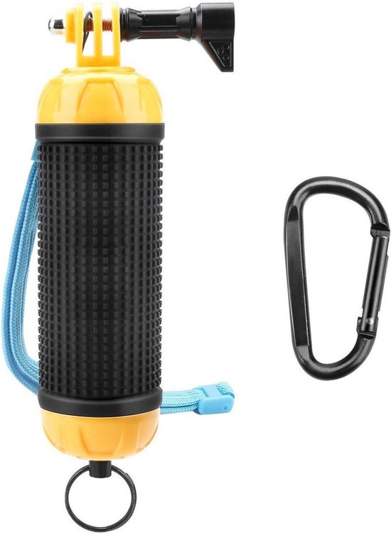 Bobber Handgrip - Drijvend Statief - Stick geschikt voor GoPro - Waterproof Accessoires - Zwart