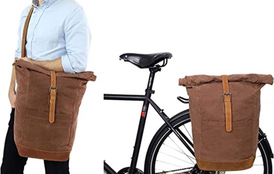 Luggage carrier bag, water-repellent and tear-resistant, Bagagedragertas \ fietstas voor bagagedrager 16 litres
