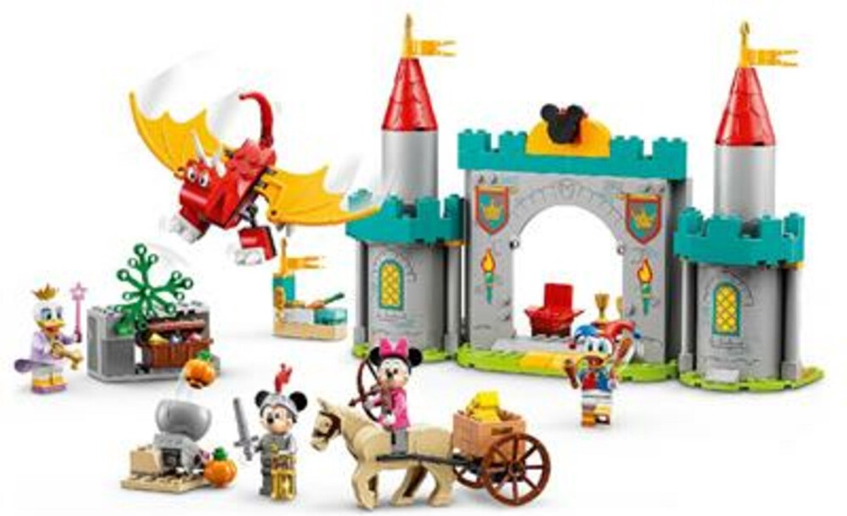 LEGO® ǀ Disney Mickey and Friends – Mickey and Friends Kasteelverdedigers 10780 bouwset; stimuleer kinderen om een kasteel te bouwen en de schat te vinden met deze creatieve set; leuk cadeau voor kinderen vanaf 4 jaar (215 onderdelen) — cadeau in Spellen & Speelgoed - foto 8