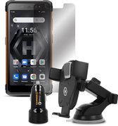 Hammer Iron 4 Orange Extreme Pack Rugged Bouwtelefoon - Werktelefoon - 5.5." scherm - 32 GB - 5180 mAh batterij - IP69 - Android 12