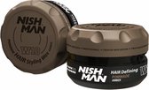 NISHMAN W10 Hair Styling Wax Pomade Amber 100 ml