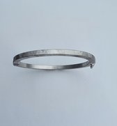 Casa Jewelry Bracelet Classic Carré Argent Plaqué Rhodium