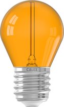 Bol.com Gekleurde LED kogellamp - Oranje - E27 - 1W - 240V aanbieding