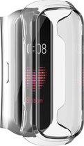 DrPhone SWC7 TPU Beschermhoes – Geschikt voor Galaxy Fit E R-375 - Schokbestendig – Allround bescherming – Transparant