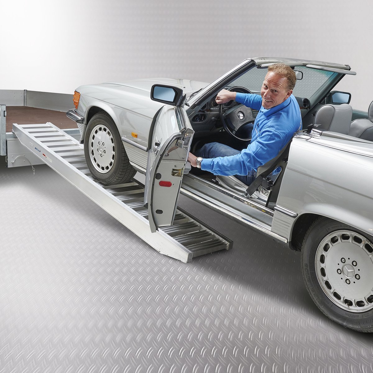 Goedkoopste Datona® - Aluminium oprijplaat auto - 250 cm - 2 ton