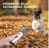 Diervriendelijk Ultrasone Hond Repeller Menselijk Veilig Led Draagbare Handheld Anti Blaffen Apparaat Effectieve Bark Contol Pet Training