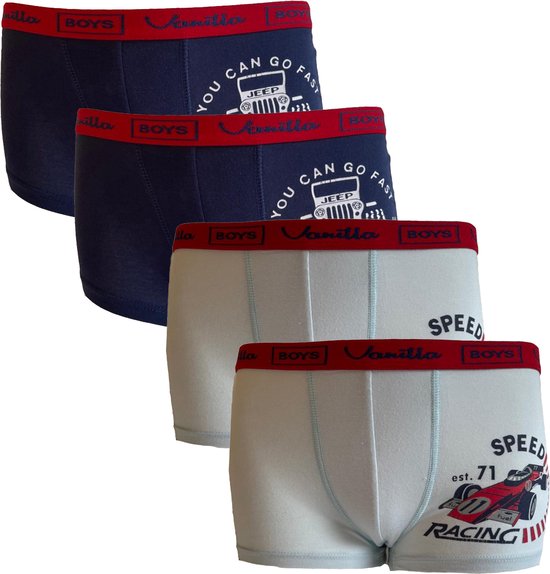 Jongens Ondergoed, Leuke Dieren Peuter Jongens Boxer Shorts Slips 5 Pack Baby Kids Katoen Onderbroek 2-14 Jaar,XL