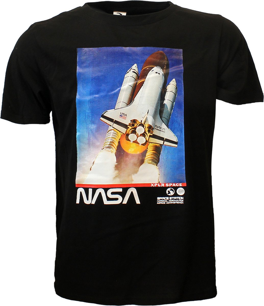 NASA Rocket Launch T-Shirt - Officiële Merchandise - M