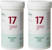 Pfluger Schussler Zout nr 17 Manganum Sulfuric D6 - 2 x 400 tabletten
