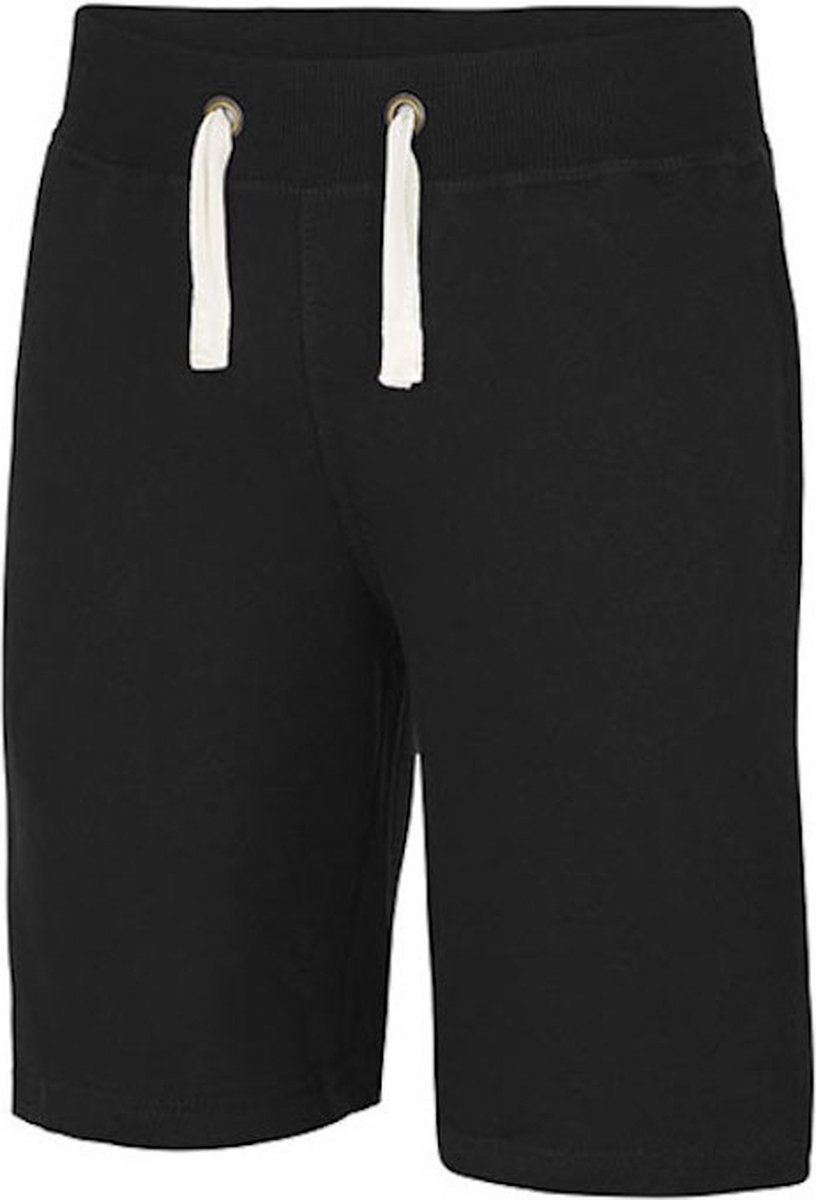 Classic Campus Shorts/Korte Broek merk Just Hoods Zwart