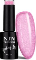 DRM NTN Premium UV/LED Gellak Birthday Party Collection 5g. #48 - Glitter, Lichtroze - Glanzend - Gel nagellak