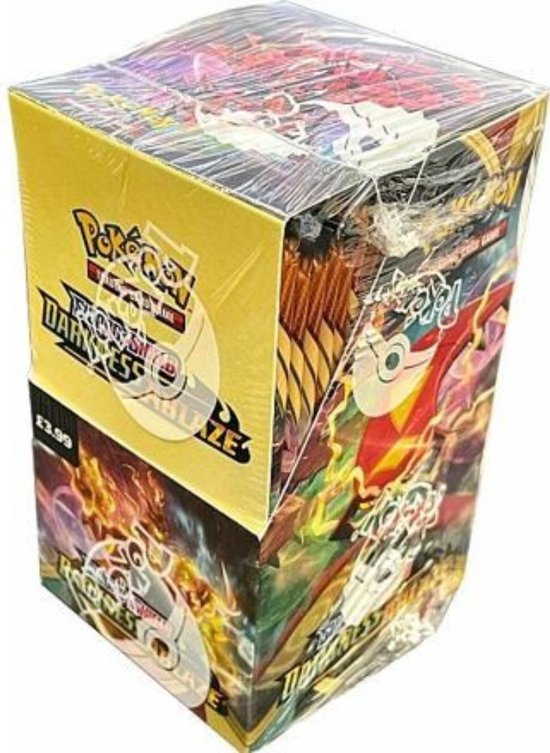 Pokemon TCG Darkness Ablaze Half Booster Box (18 Packs) Games