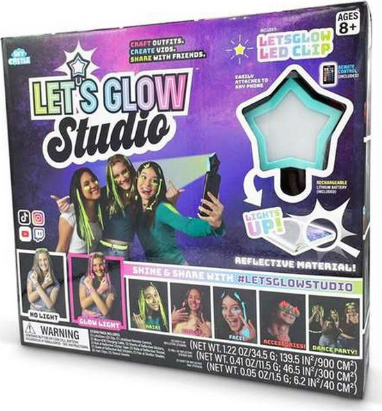 Spel/set Let's Glow Studio Famosa