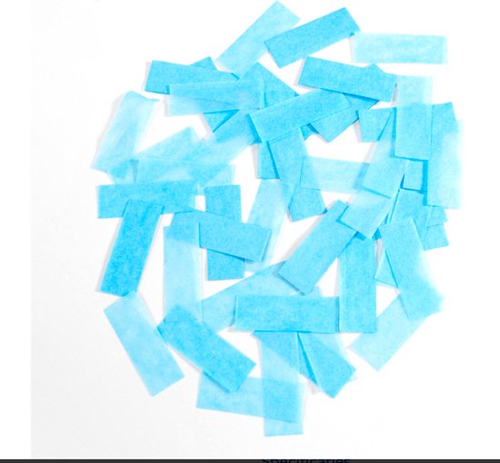 Gender Reveal kanon blauw XXL confetti shooter 57cm Confetti kanon