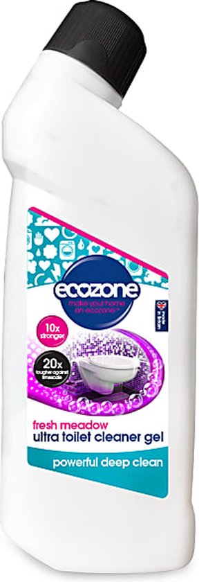 Ecozone - Ultra Reinigende WC Gel - Fresh Meadow - 750ml - Vegan