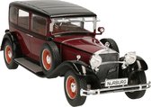 MCG - Voiture miniature - Mercedes-Benz Typ Nurburg 460 1928 - Échelle 1:18 - rouge/noir - 28 x 9 x 11 cm