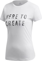 adidas Originals Logo Tee T-Shirt Femme Blanc M