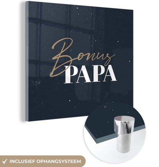 Cadeau pour homme - Bonus papa - Ciel étoilé - Proverbes - Citations - Cadeau Vaderdag - Cadeau pour père et papa