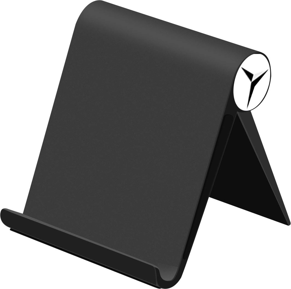 Bureauhouder Tablet/telefoon Verstelbaar Multi-positie Opvouwbaar ontwerp Zwart