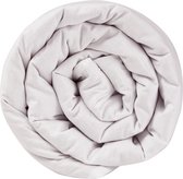 Calmzy Superior Chill - Duvet cover - Verzwaringsdeken hoes - 150 x 200 cm - Luchtig - Ademend - Wit