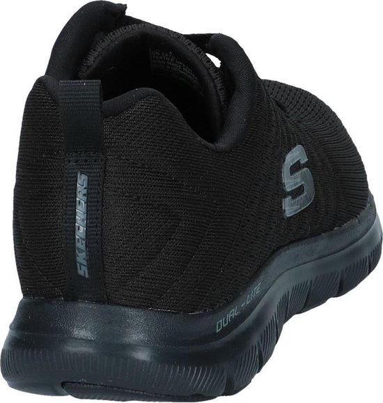 Zwarte Runners Skechers Flex Appeal 2.0 Dames 35 | bol.com
