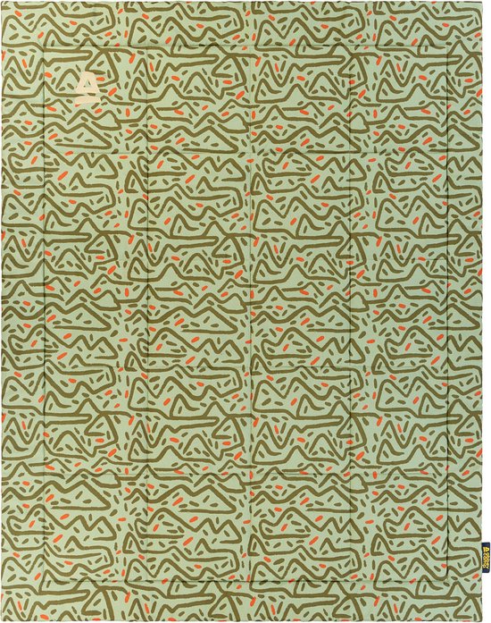 Abbey Camp Picknickkleed - Vancouver-180 - Gevoerd - 140x180cm - Groen
