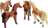 Paardenset 4Delig Kids Globe 1:32