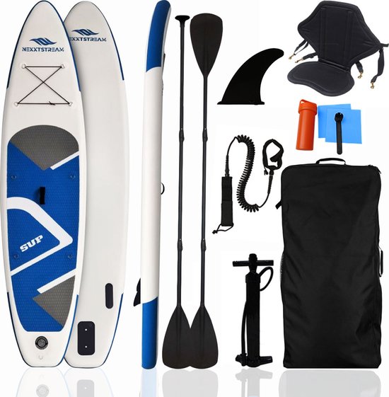 Set Pagaies NEMAXX SUP/kayak - Carbone/aluminium, 620-720g, Réglable