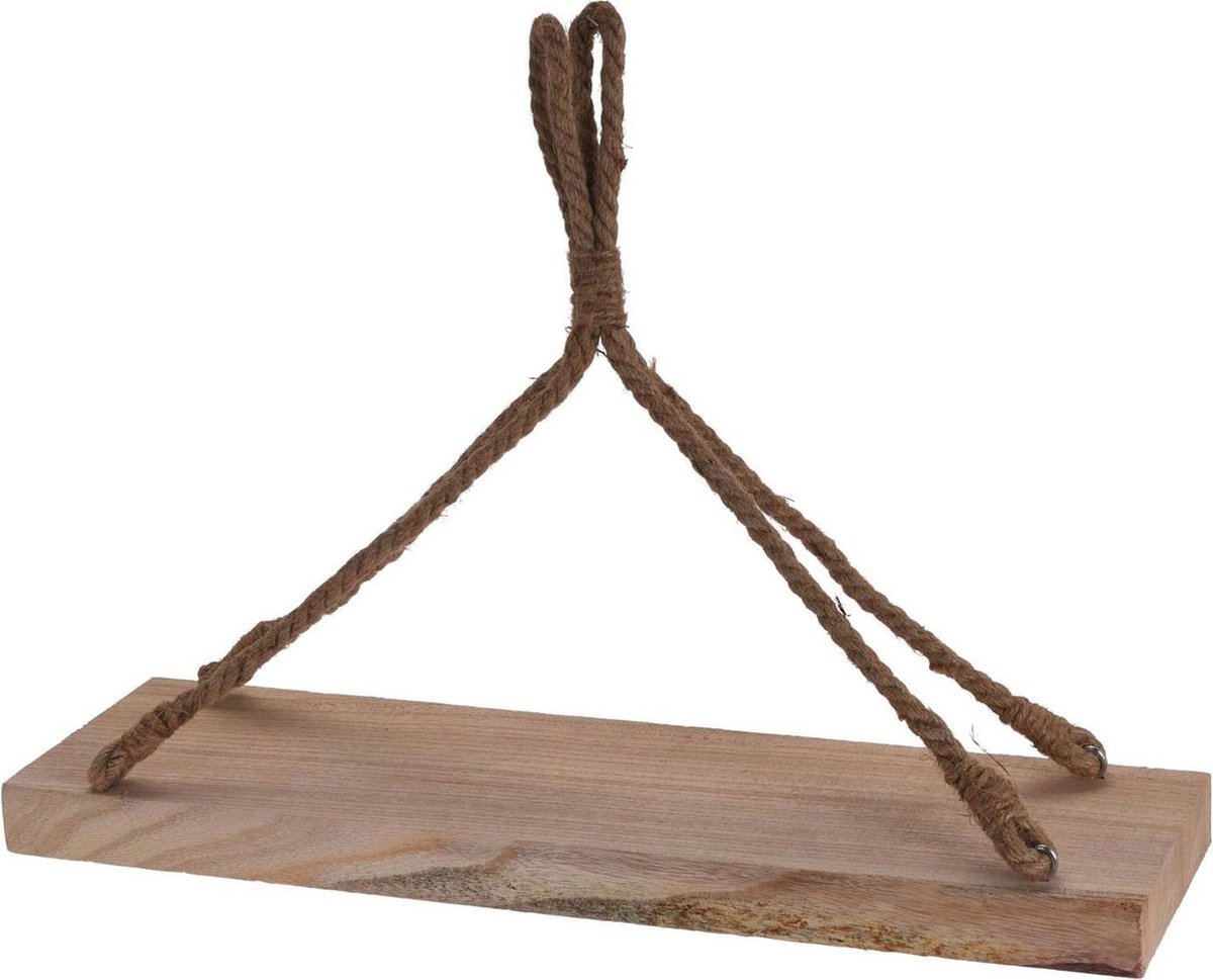 Houten Plateau Parth met Hangkoord, 48cm