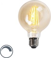 LUEDD Filament LED lamp G95 5W 450 lm 2200K goud dimbaar