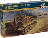 Italeri German Pz. Kpfw. VI Tiger I Ausf. E Mid Production + Ammo by Mig lijm