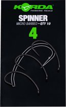 Korda Spinner Micro Barbed (10 pcs) - Taille : 4
