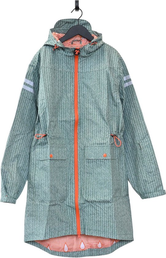 Ducksday Trenchcoat Vêtements de pluie Trench -coat pour femmes Taille EU40-42