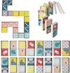 Afbeelding van het spelletje Taf Toys - Dominospel peuters - XL Domino Rally Blocks