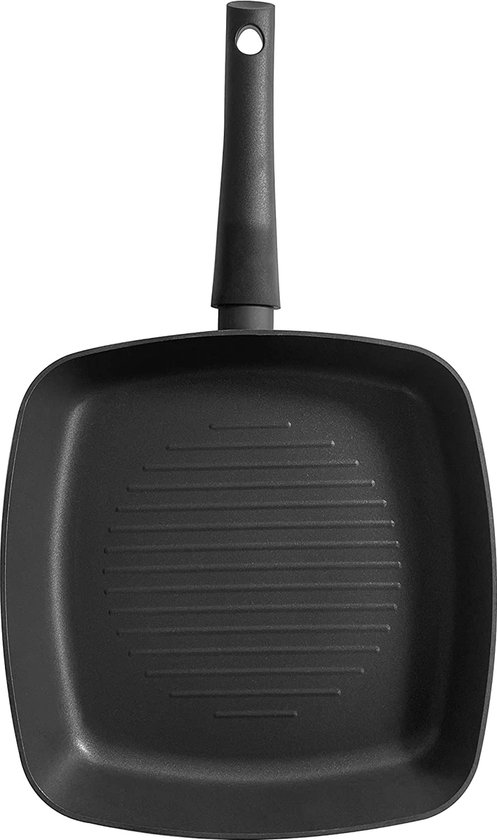grillpan 5-ply RVS 28x28cm - Het Kookeiland