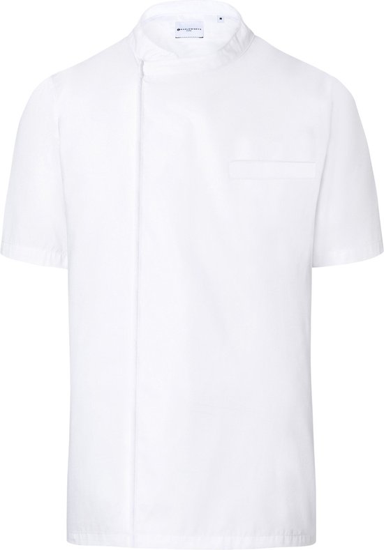Karlowsky Short-Sleeve Throw-Over Chef Shirt Basic KY122 - White - XL