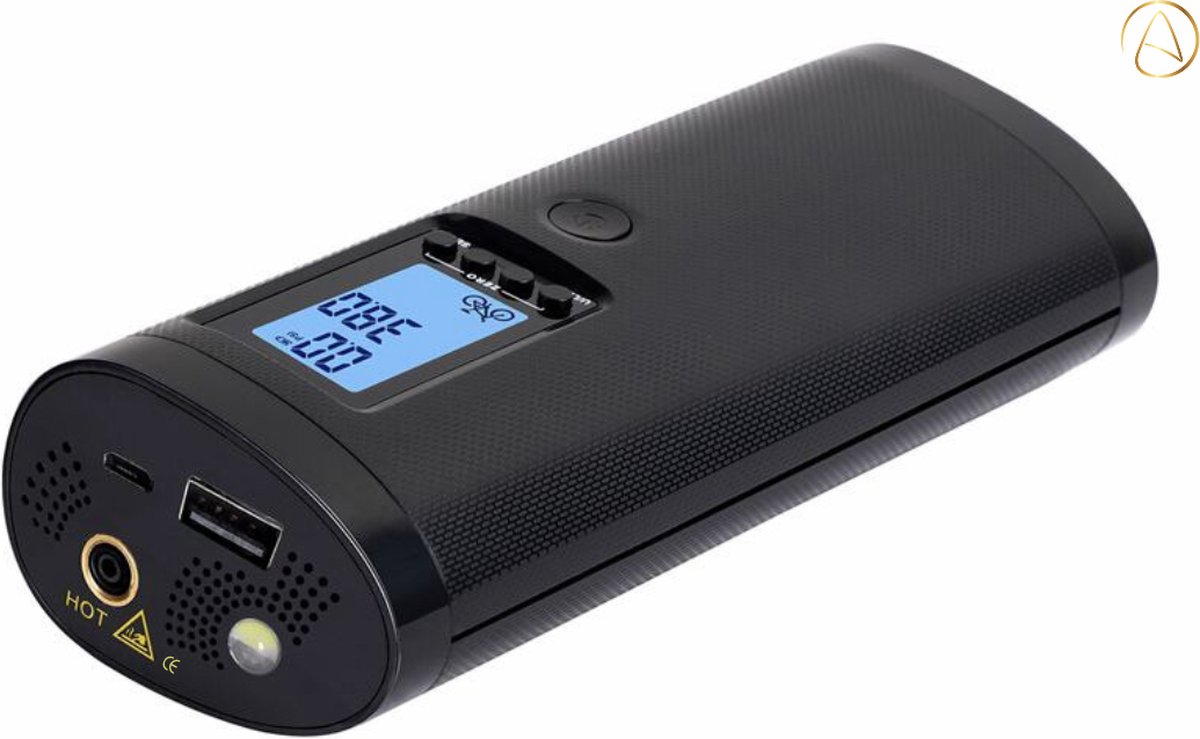 Arvona Elektrische Bandenpomp Autobanden Pomp Fietspomp Met Drukmeter Compressor... bol