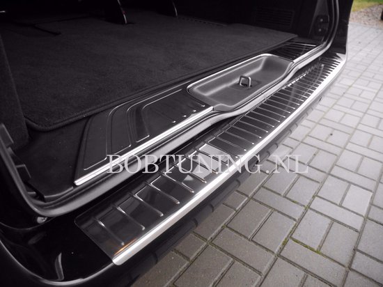 Protezione Paraurti Posteriore OmsaLine Cromo Nero (Acciaio Inox) 🚀 Per Mercedes Vito/V-class W447 2014- – Rendi Unica La Tua Auto - Foto 11