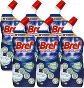 Bref Nettoyant WC Ultimate Gel Color Activ+ Agrumes Pack Discount - 6 x 700ml