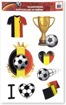 Raamstickers EK/WK Voetbal België 8198
