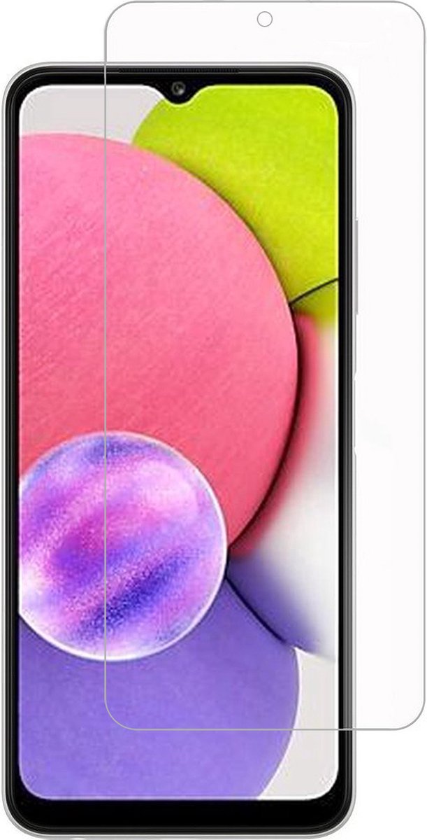 Samsung Galaxy A03s Screenprotector gehard glas bescherming – tempered glass