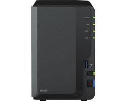 Synology DS223 – NAS – Western Digital RED 16TB (2x 8TB)