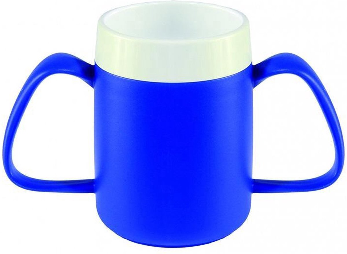 Goedkoopste Conische ergobeker - blauw - Ornamin